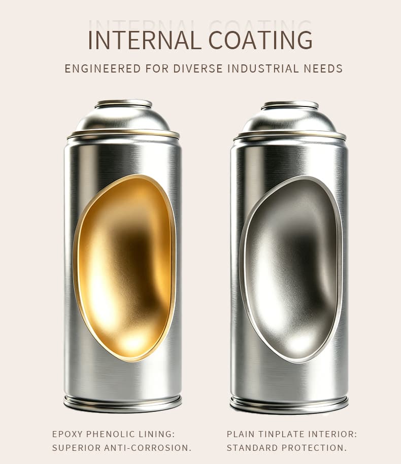 Diversified aerosol cans
